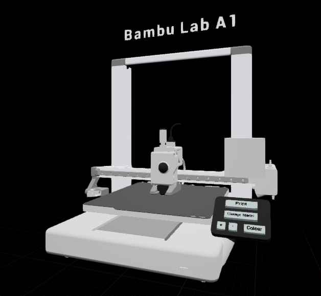 Bambu Lab A1 AR demo