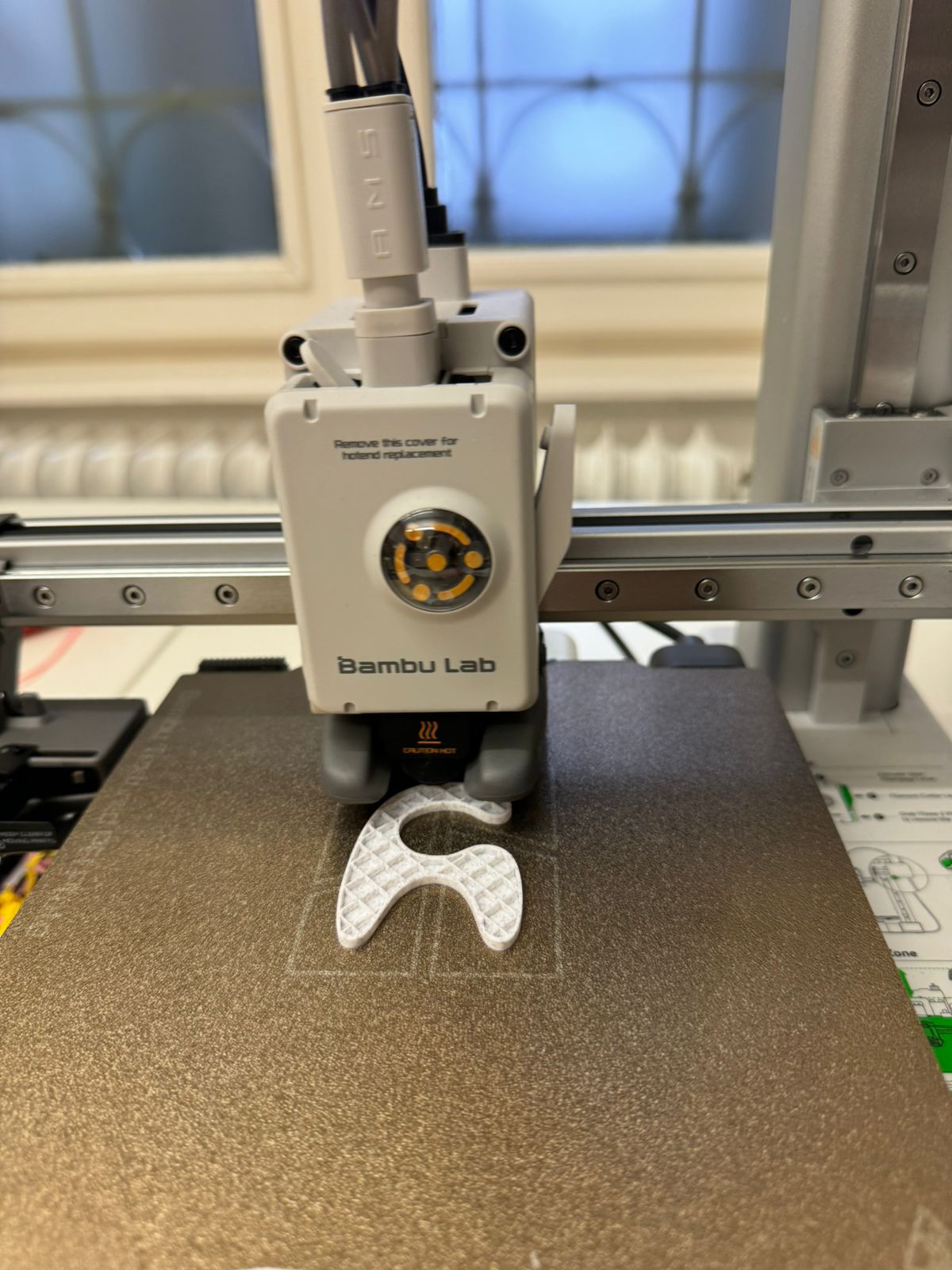 screenshot showing printing process